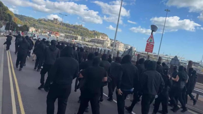 Zero Fascists Arrested at Dover Rally